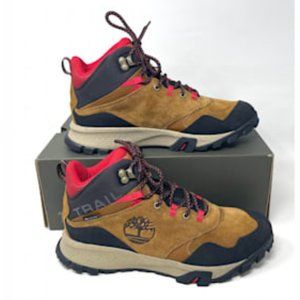 Timberland Garrison Trail Hiker Waterproof Mid Brown Suede Men's TB 0A23DV D51